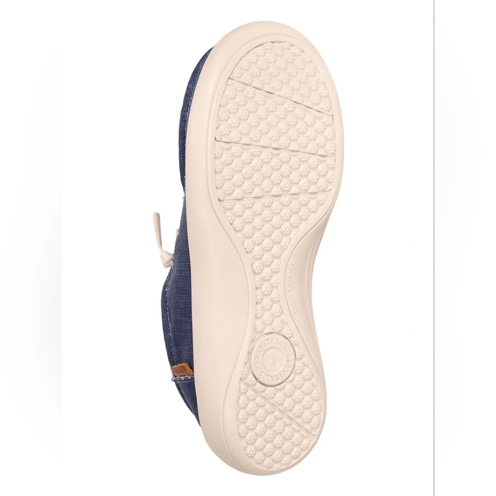 🌻NIB | WACO Revitalign Carefree Denim Slip On Sneakers, Size 9D (Wide)